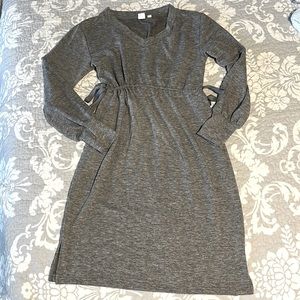 GAP Maternity: Gray Sweatshirt Dress